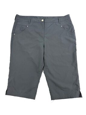 Nivo by Lanctot Women’s Golf Athletic Bermuda Shorts in Gray